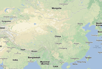 نقشه چین